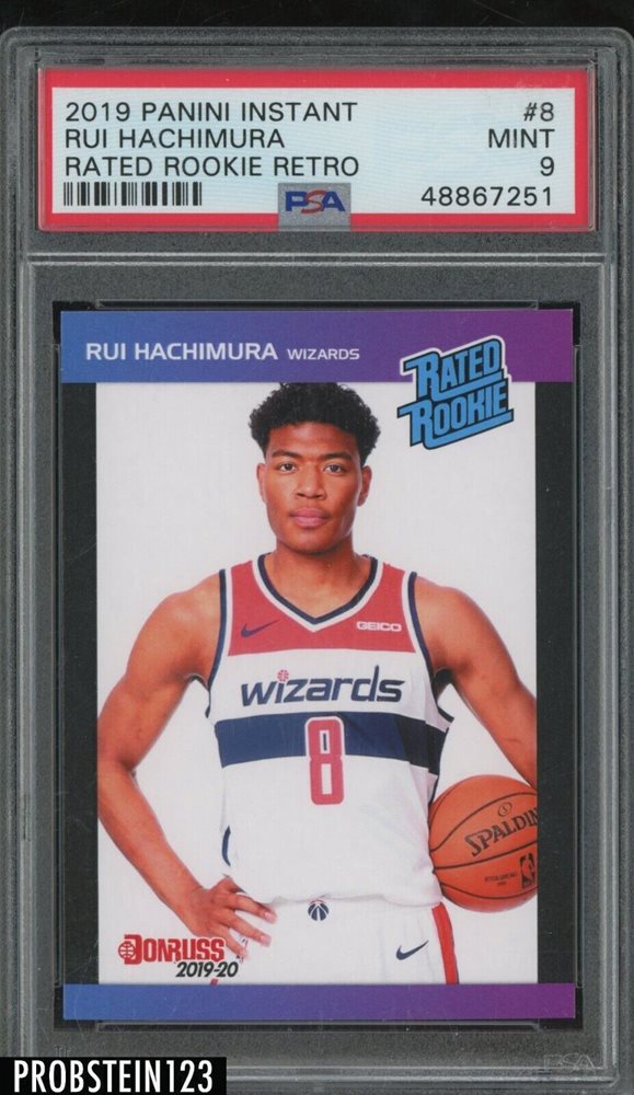 2019 Panini Hachimura Rui 直書きサイン PSA 10 Rui Hachimura 19/20 Panini Prizm Rookie #255 PSA 9 | eBay