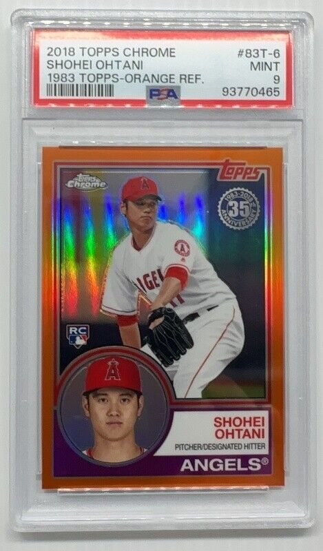 スポーツ選手 2018 Shohei Ohtani Topps Chrome PSA WBC 2018 Topps Chrome Shohei Ohtani rookie card RC #150 PSA 10