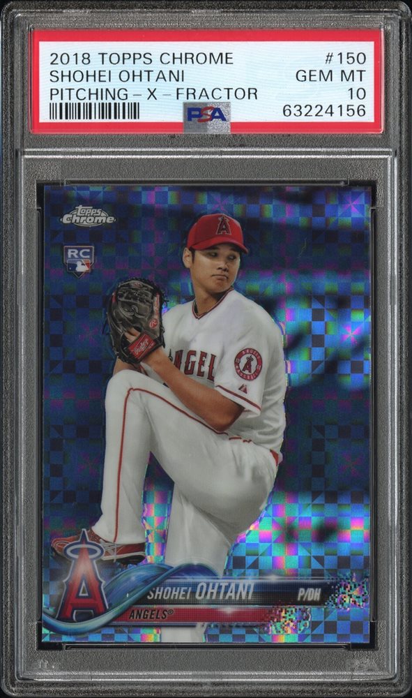 Auction Prices Realized Baseball Cards 2018 TOPPS CHROME Shohei Ohtani