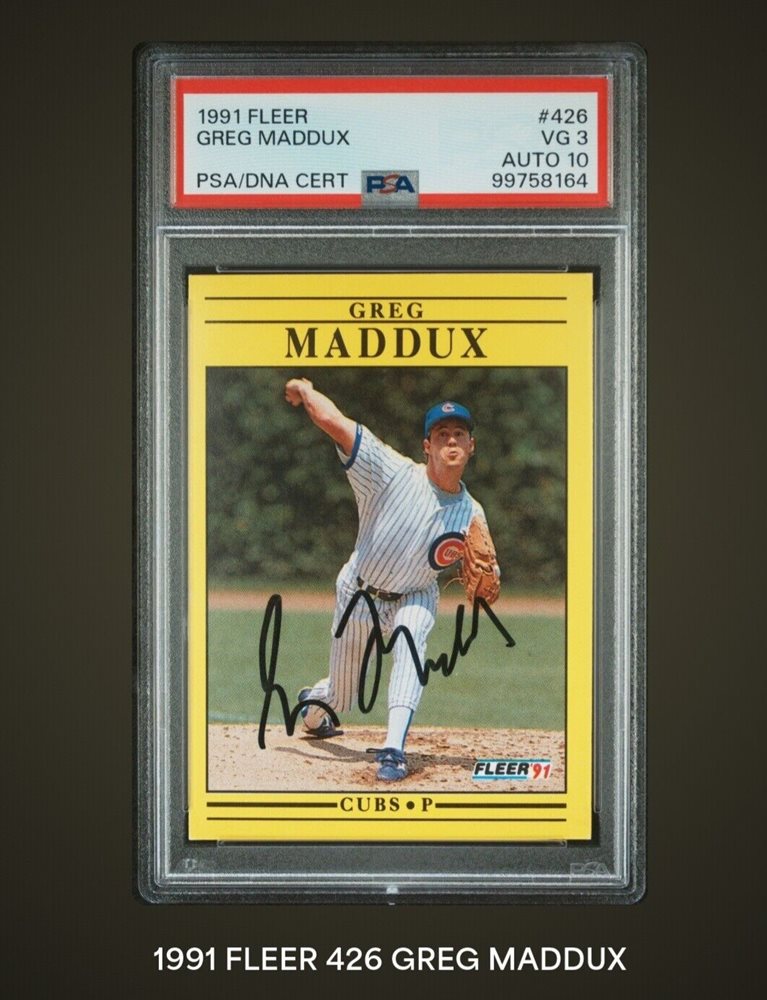 Auction Prices Realized Baseball Cards 1991 FLEER Greg Maddux