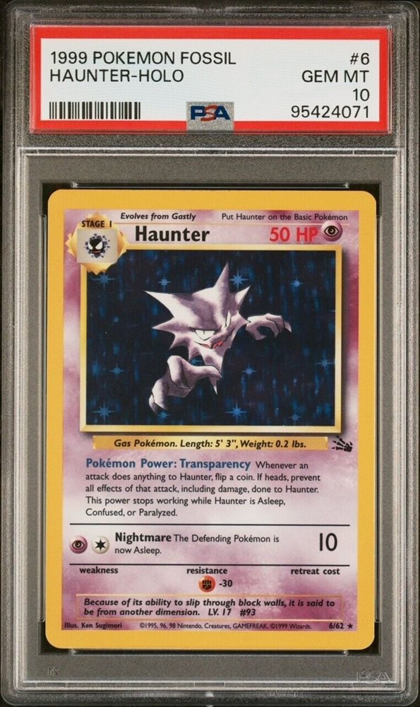 eBay Auction Item 126786487584 Tcg Cards 1999 Pokemon Fossil