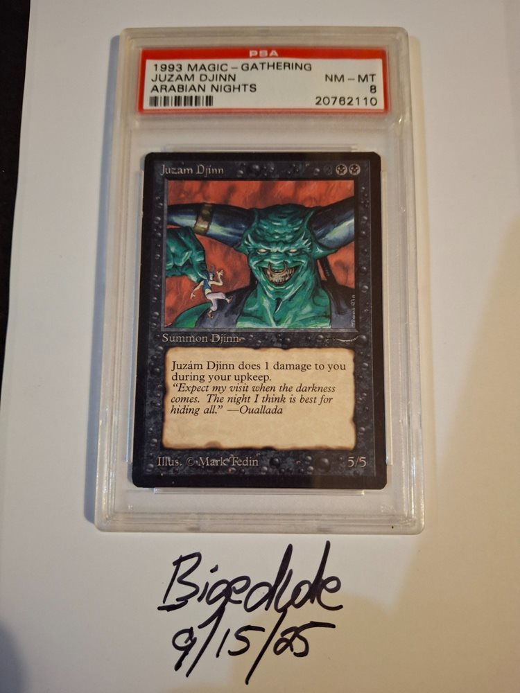 【週末限定特価！】MTGアラビアンナイトJuzam Djinn PSA7 週末限定特価！】MTGアラビアンナイトJuzam Djinn PSA7 - メルカリ