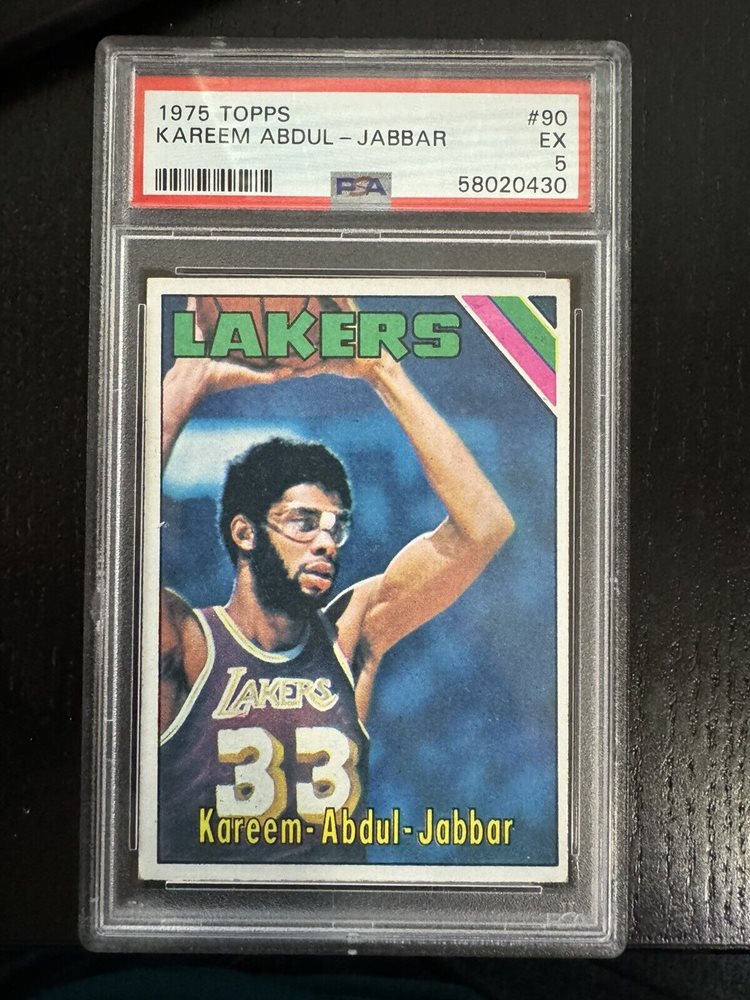 その他 NBA 1975 Kareem Abdul Jabbar PSA7 1975 Topps Kareem Abdul-Jabbar | PSA CardFacts®