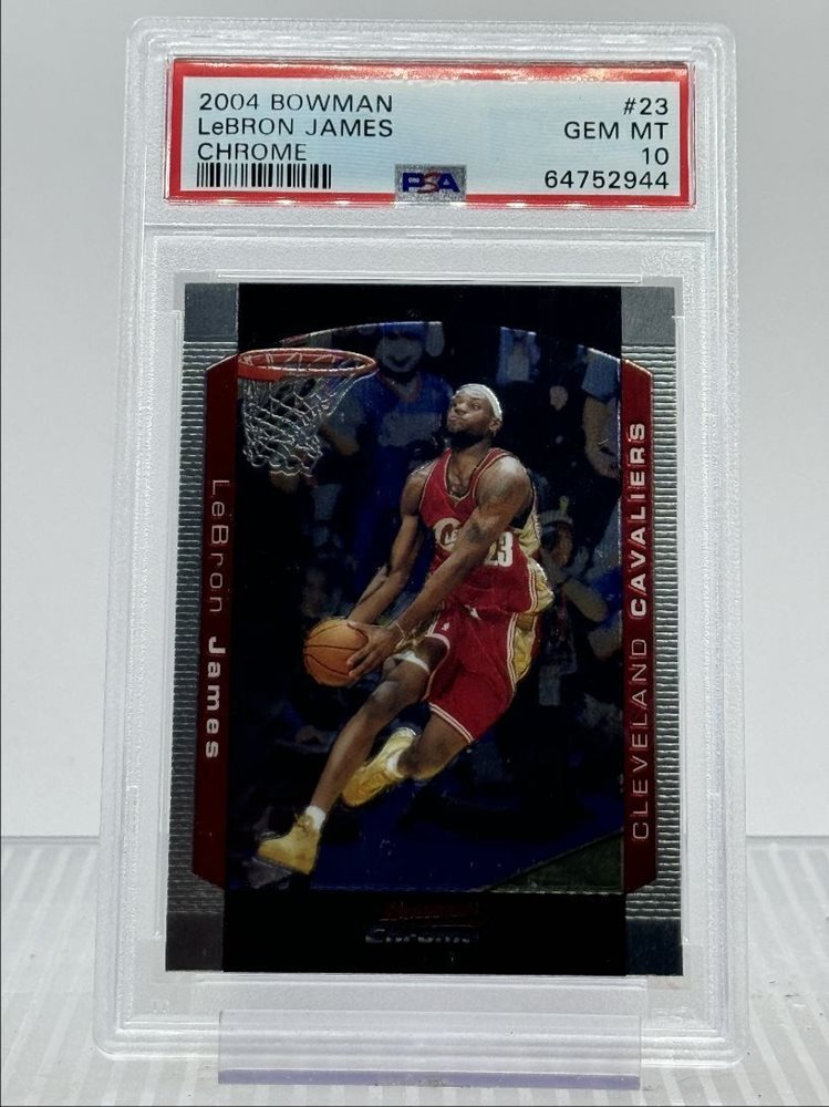 その他 Lebron james 2004 PSA 9 LeBron James 04/05 Topps Chrome #23 PSA 9 | eBay