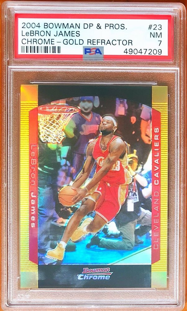 その他 2004-2005 Bowman lebron james GOLD SGC 8 LeBron James 2004 Bowman #23 Gold Price Guide - Sports Card