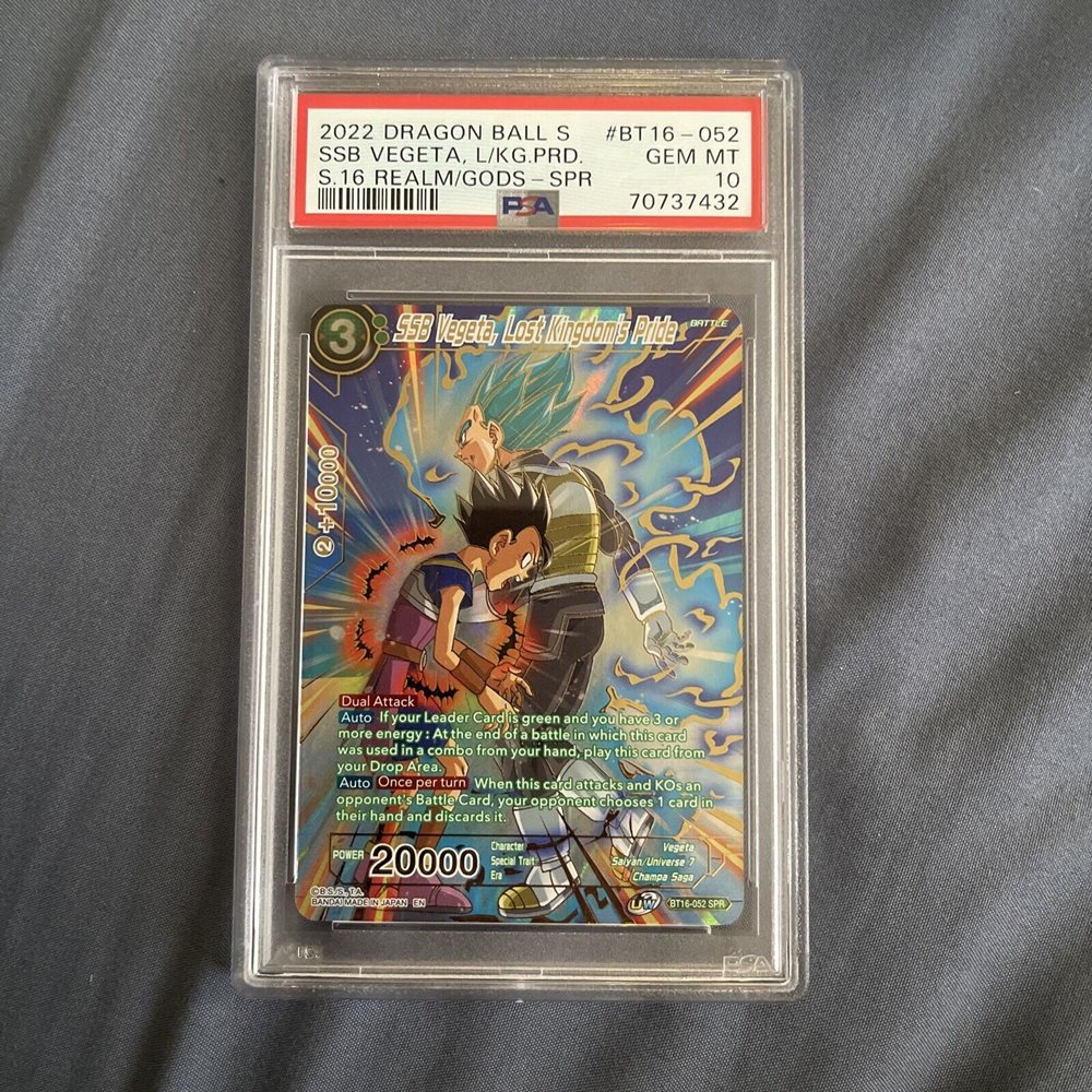 eBay Auction Item 256694578676 Tcg Cards 2022 Dragon Ball Super Card Game  Series 16 Realm Of The Gods