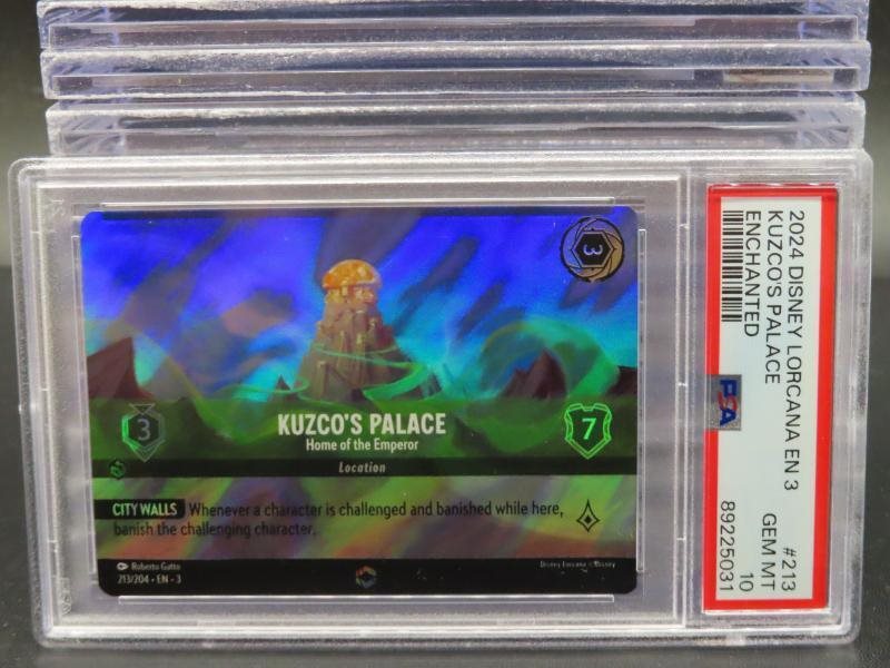 PSA10Disney Lorcana クスコの宮殿エンチャンテッド 776 PSA10Disney Lorcana シスーエンチャンテッド #214 476 - メルカリ