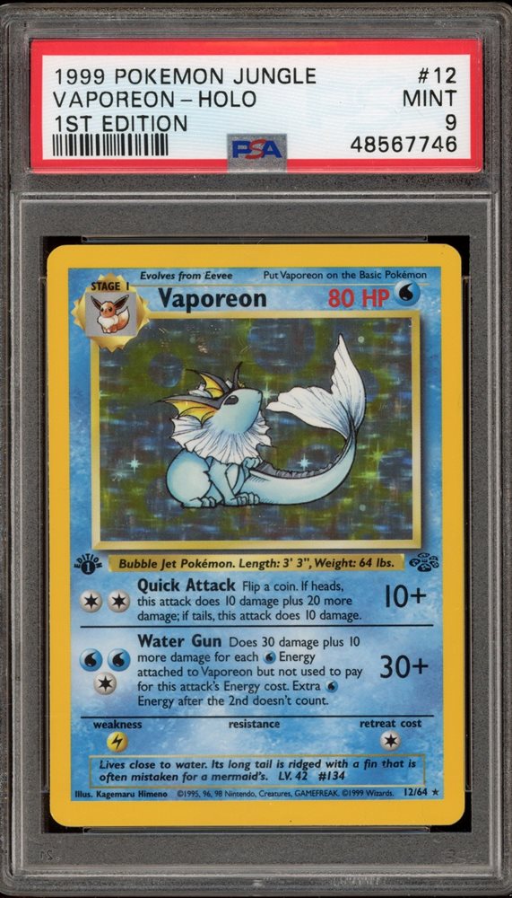 Auction Prices Realized Tcg Cards 1999 POKEMON JUNGLE