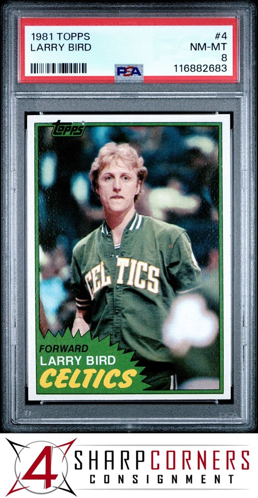 Auction Prices Realized Basketball Cards 1981 TOPPS Larry Bird