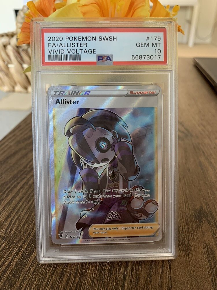 allister pokemon trainer card Amazon.com: Pokemon Trainer Set - Allister 146/185 - Sun Moon Vivid Voltage