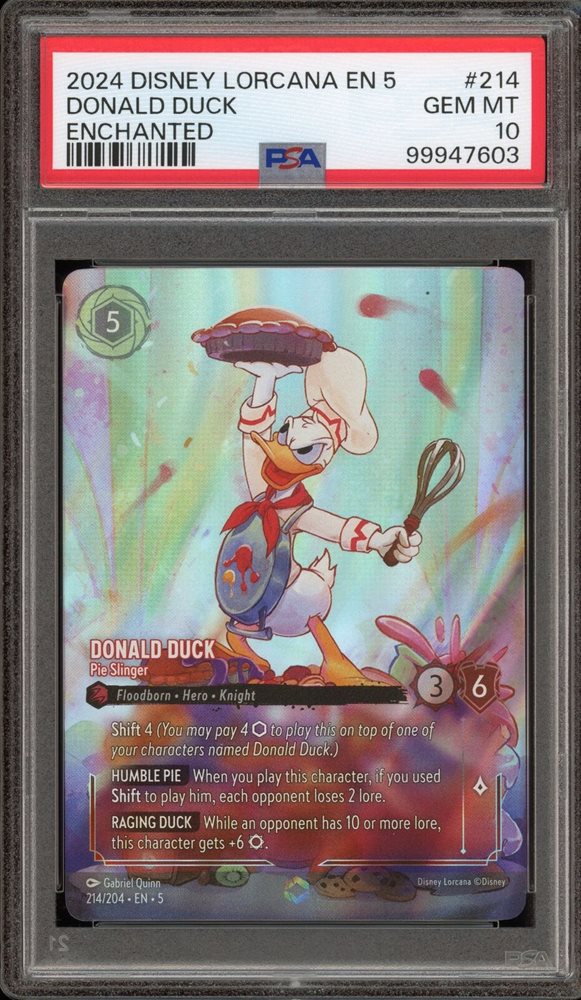 Auction Prices Realized Tcg Cards 2024 DISNEY LORCANA EN 5