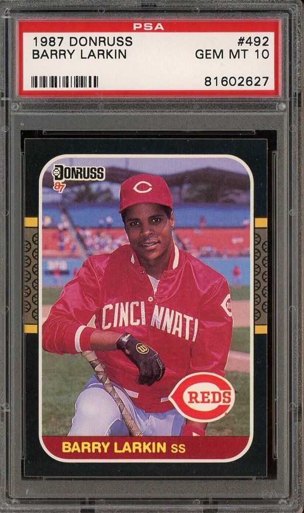 PSA9 美品　バリー・ボンズ　1987 DONRUSS　ルーキーカード PSA9 美品 バリー・ボンズ 1987 DONRUSS ルーキーカード