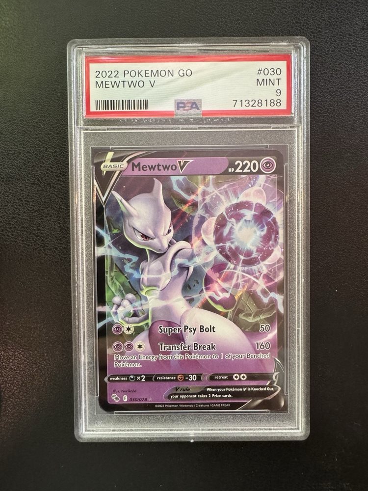 Auction Prices Realized Tcg Cards 2022 POKEMON GO Mewtwo V