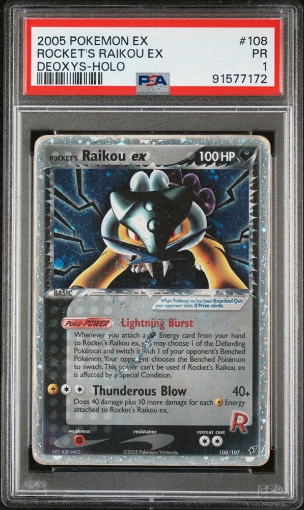 Auction Prices Realized Tcg Cards 2005 POKEMON EX DEOXYS