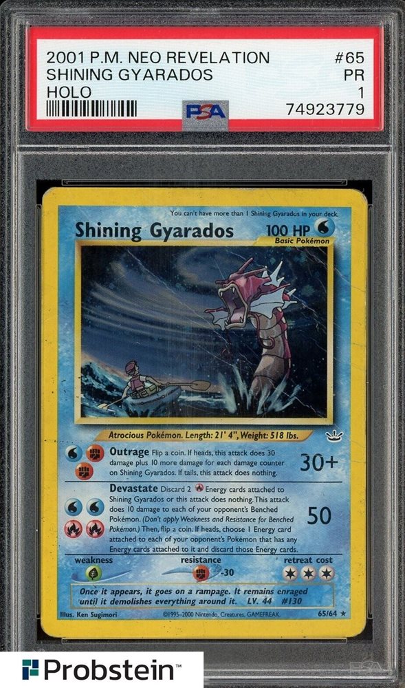 Auction Prices Realized Tcg Cards 2001 POKEMON NEO