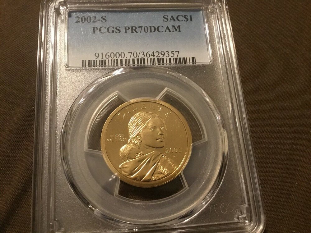 New PCGS Label 2009-S PCGS PR70DCAM Sacagawea $1 Dollar SAC
