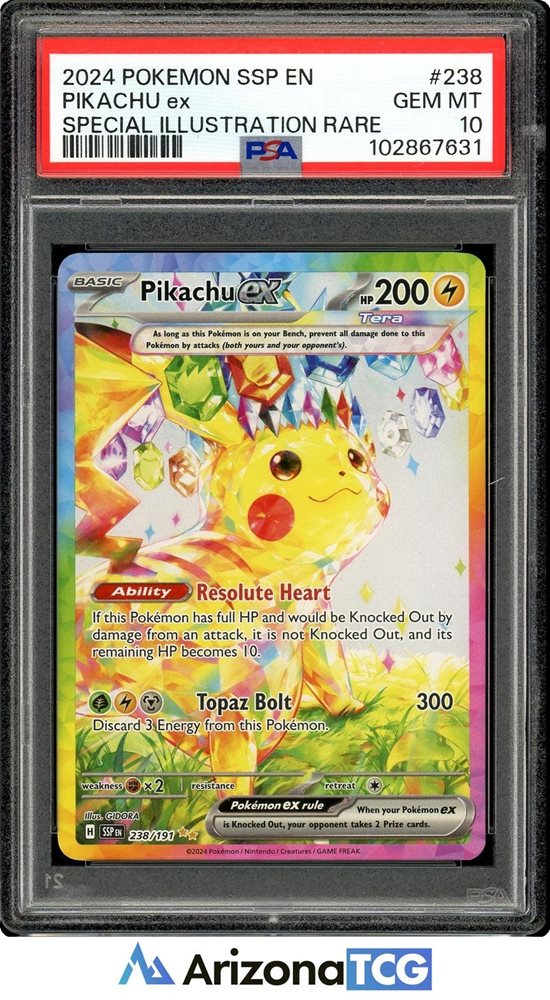Auction Prices Realized Tcg Cards 2024 POKEMON SSP EN