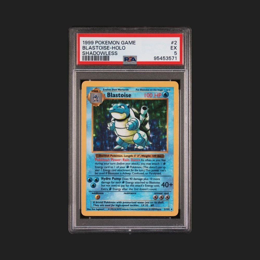 Auction Prices Realized Tcg Cards 1999 POKEMON GAME Blastoise-Holo