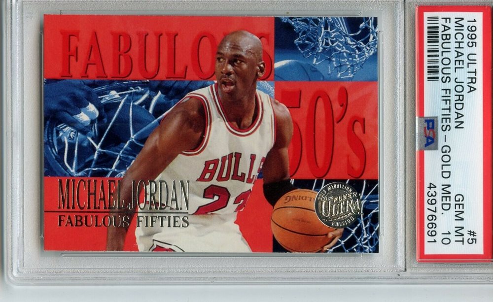 50枚限定MICHAEL JORDAN RETRO EPIC 1995-96 Fleer Ultra Michael Jordan Fabulous Fifties 50's