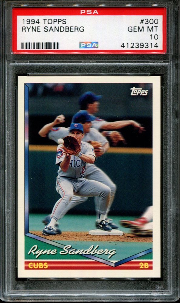 Auction Prices Realized Baseball Cards 1994 Topps Ryne Sandberg