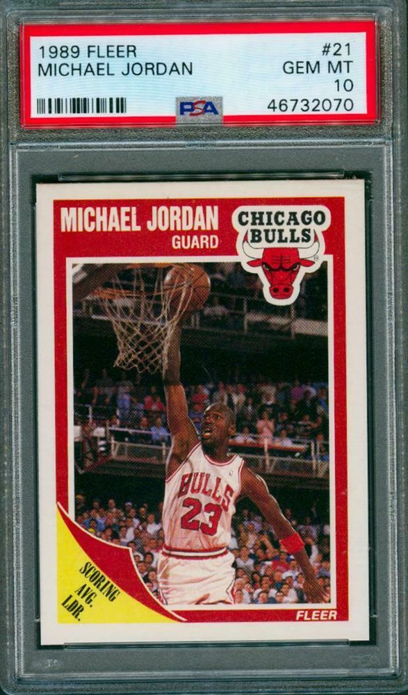 89 fleer michael jordan