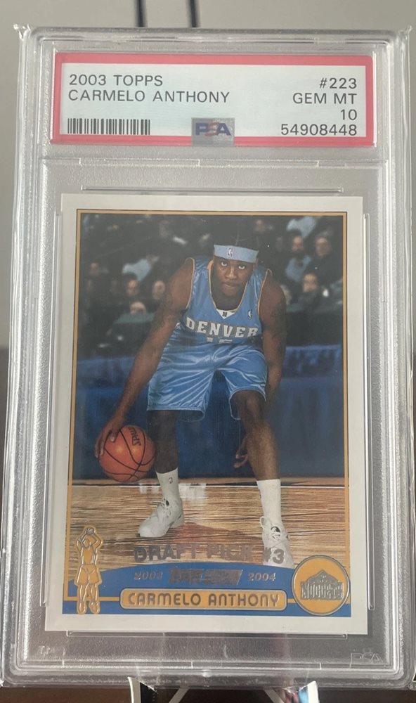 Auction Prices Realized Basketball Cards 2003 TOPPS Carmelo