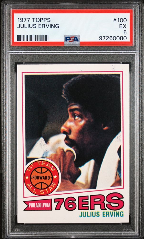 Auction Prices Realized Basketball Cards 1977 TOPPS Julius