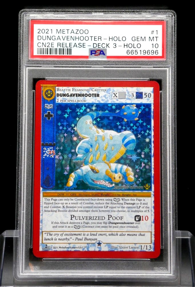 Trading Cards METAZOO GAMES METAZOO CRYPTID NATION