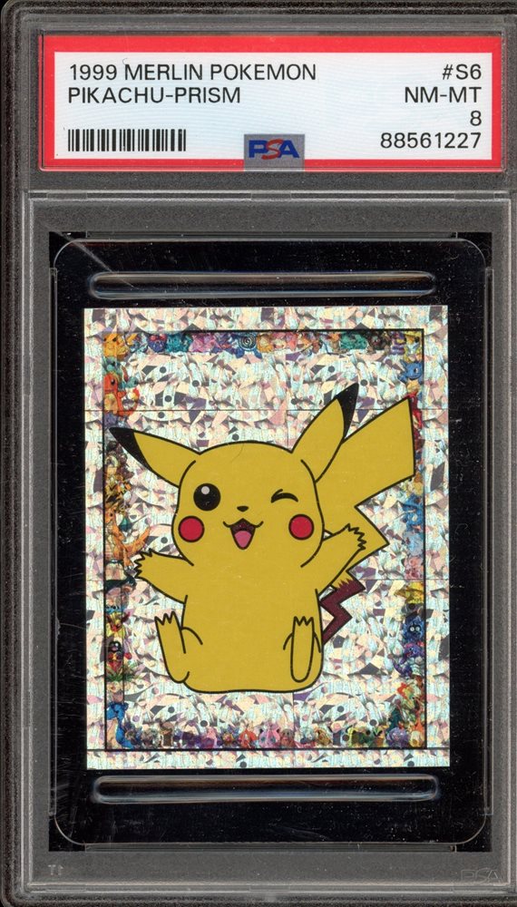 レア1999 Merlin SILVER PRISM サトシ ピカチュウ PSA 1999 Merlin Pokemon: #S2 Ash & Pikachu - Prism PSA 9 MINT | eBay