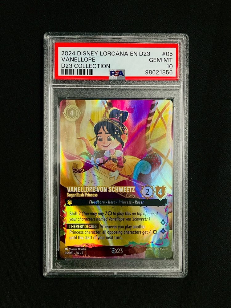 Auction Prices Realized Tcg Cards 2024 DISNEY LORCANA EN D23