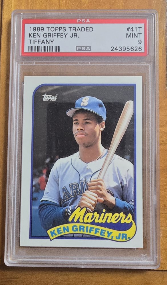 その他 Ken Griffey Jr RC 1989 Topps Traded Tiff 1989 Topps Traded Tiffany Ken Griffey Jr #41T Rookie RC PSA