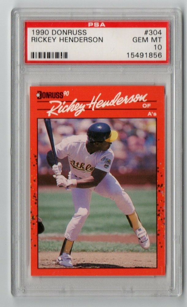 Auction Prices Realized Baseball Cards 1990 Donruss Rickey