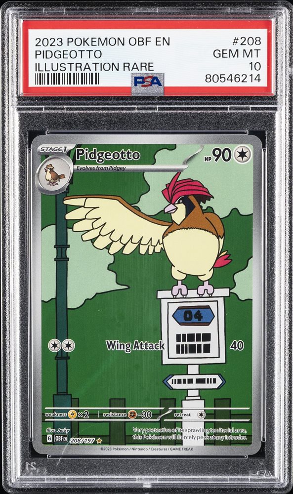 【PSA10】 ピジョット 20th ピジョットex sar psa10 - メルカリ