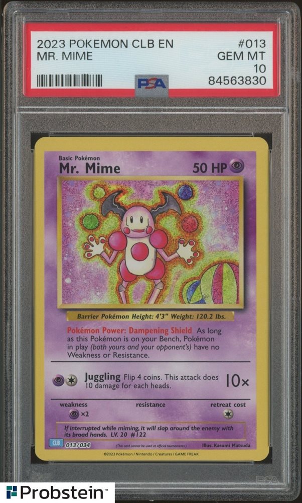 Auction Prices Realized Tcg Cards 2023 POKEMON CLB-TRADING