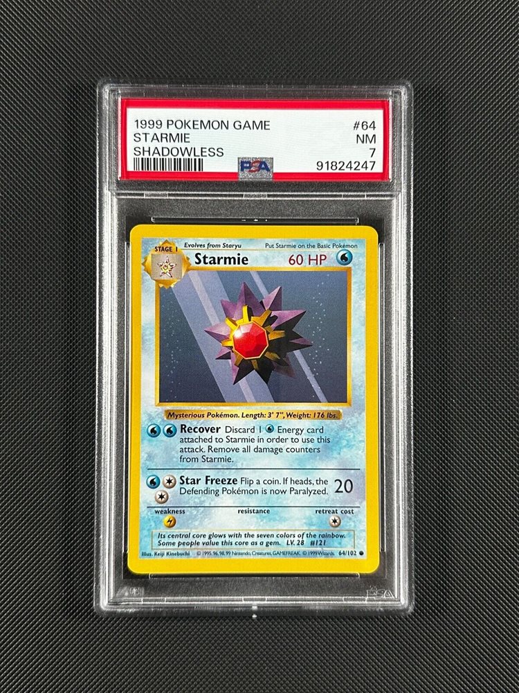 ポケモンカードゲーム staryu&starmie 1st edition shadow less Staryu&starmie 1st edition shadow less