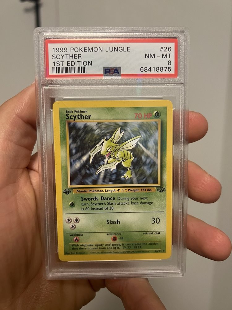 Auction Prices Realized Tcg Cards 1999 POKEMON JUNGLE Scyther