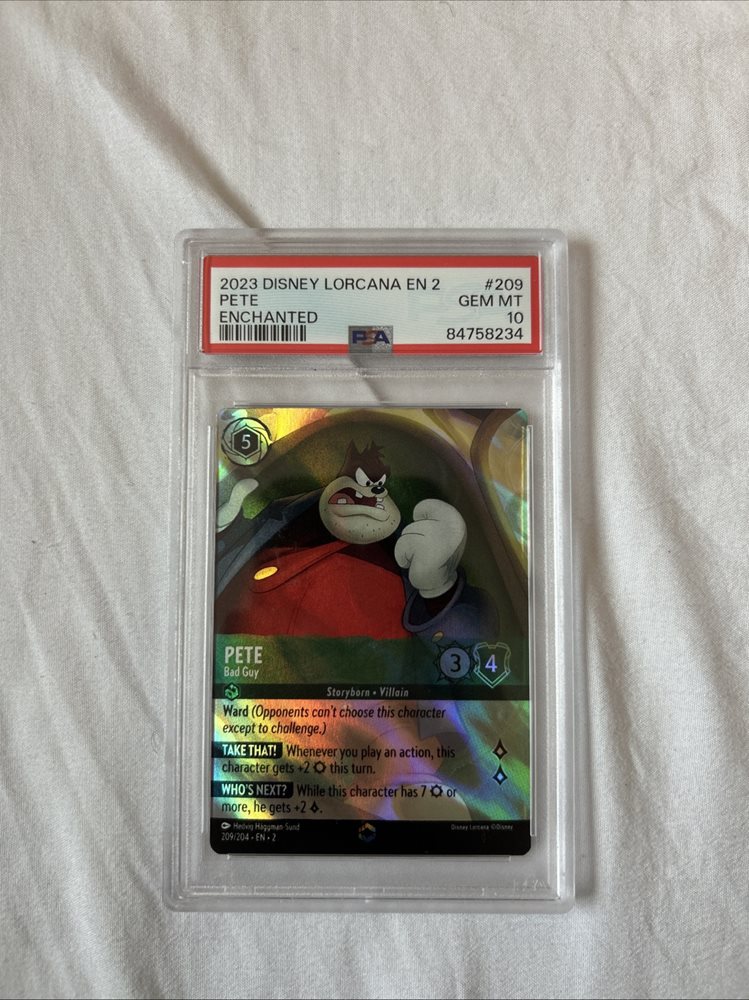 ロルカナPete / ピート　エンチャンテッド ENC Lorcana FOIL】ディズニー ロルカナ 88/204・EN・2 Pete - Bad Guy (R