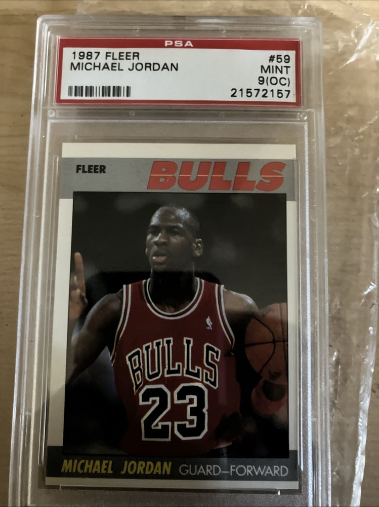 Auction Prices Realized Basketball Cards 1987 FLEER Michael Jordan