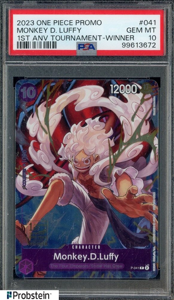 Auction Prices Realized Tcg Cards 2023 ONE PIECE PROMOS