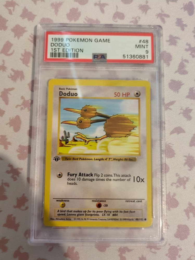 Auction Prices Realized Tcg Cards 1999 POKEMON GAME Doduo