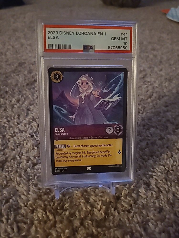 eBay Auction Item 305820515109 Tcg Cards 2023 Disney Lorcana En 1-The First  Chapter