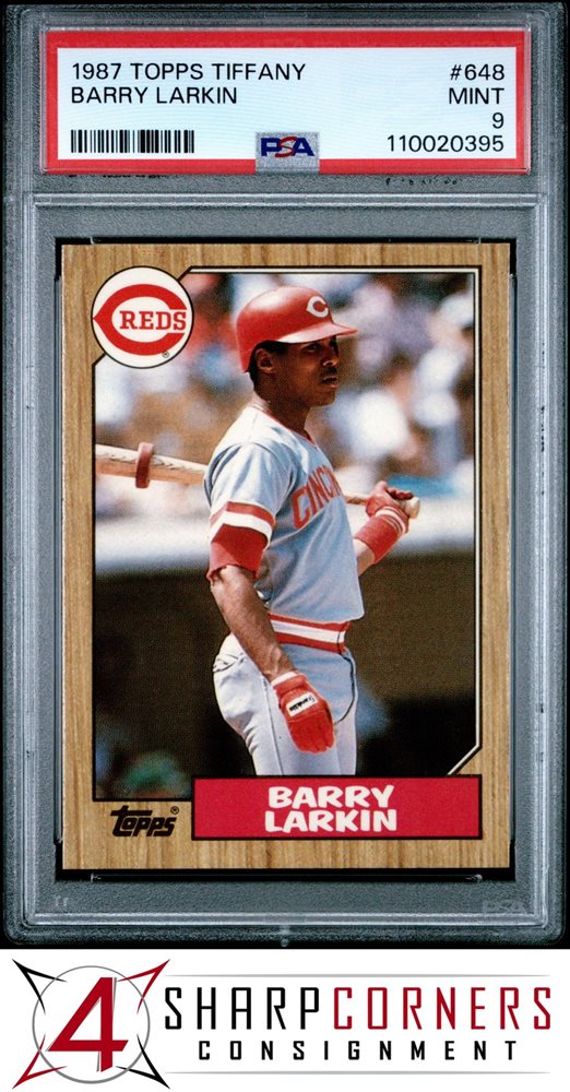 Topps - 5枚限定 Topps Cosmic Barry Larkin PSA 9 Auction Prices Realized Baseball Cards 1988 TOPPS Barry Larkin