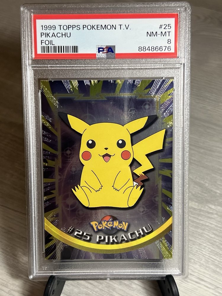 Auction Prices Realized Non-Sport Cards 1999 TOPPS POKEMON TV Pikachu
