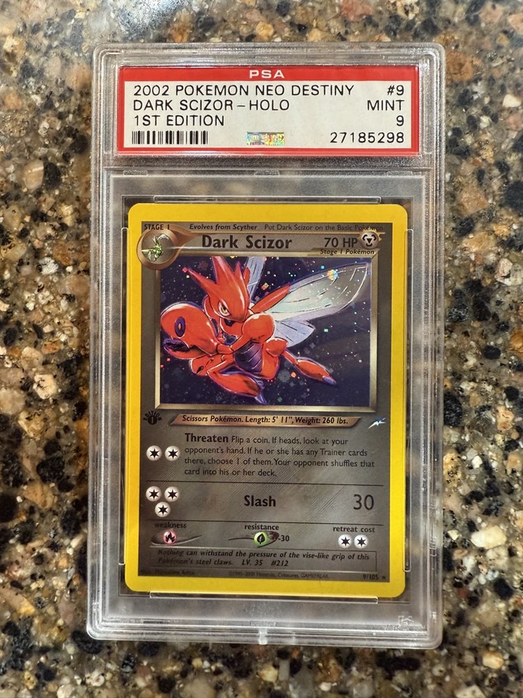 世界62枚 PSA9 オムスター デルタ 2006 027 3 Auction Prices Realized Tcg Cards 2002 POKEMON NEO DESTINY Dark