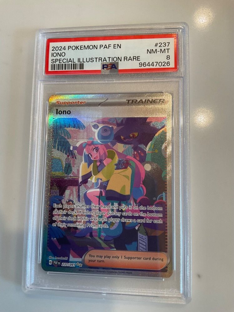 pokemon go packs rare cards Iono Paldea Evolved 269/193 PSA 10 – TBC Games main image 0