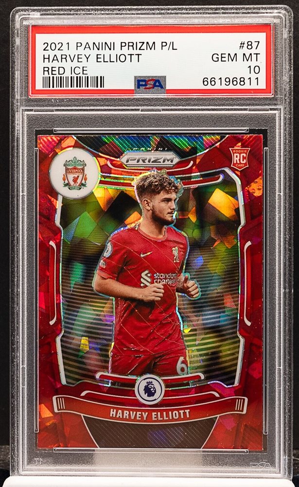 PSA10> TOPPS HARVEY ELLIOTT Auto サイン HARVEY ELLIOTT AUTO Topps