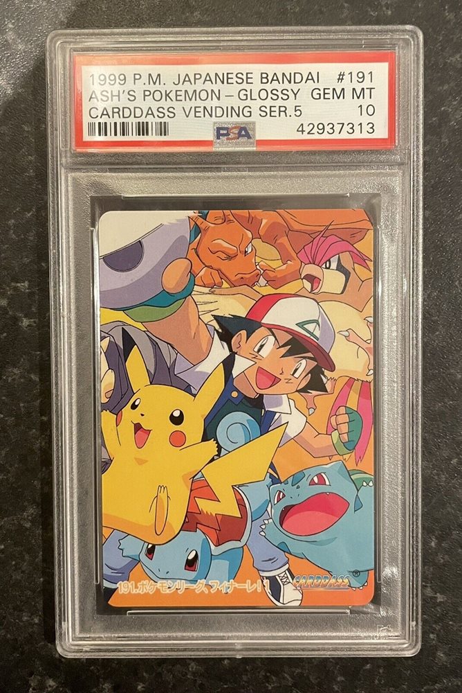 BANDAI ポケモンカードダス 1999 Auction Prices Realized Non-Sport Cards 1999 POKEMON JAPANESE