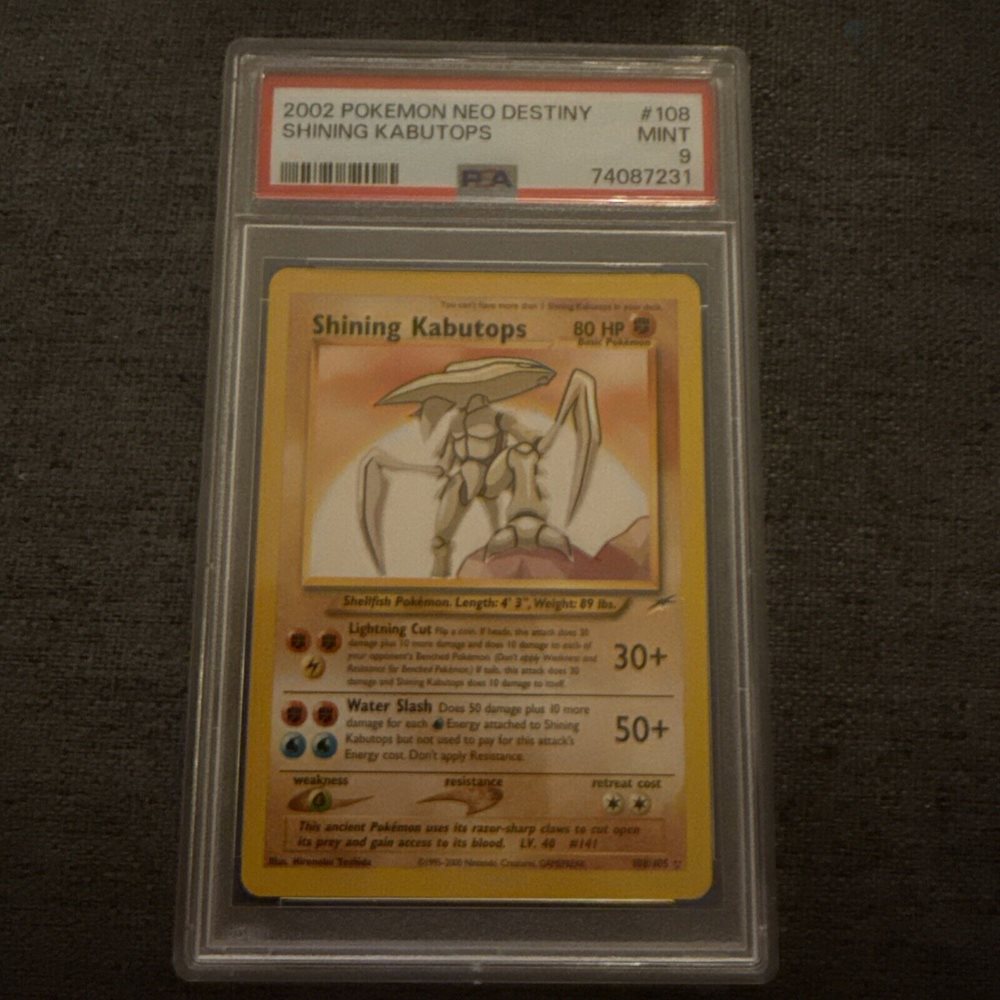 eBay Auction Item 395884833552 Tcg Cards 2002 Pokemon Neo Destiny
