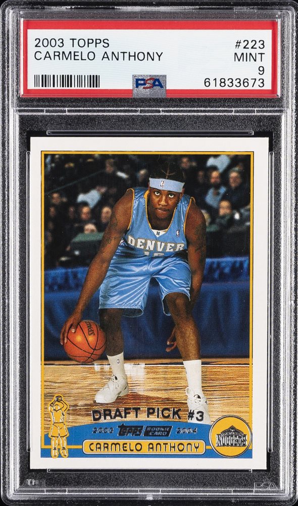 Auction Prices Realized Basketball Cards 2003 TOPPS Carmelo