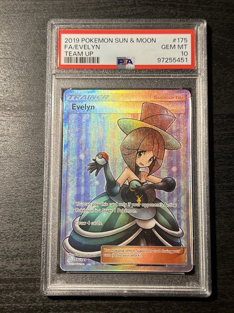 evelyn pokemon card 2019 Pokemon SM Team Up 141/181 Evelyn Reverse – Hill Valley Collectables main image 1